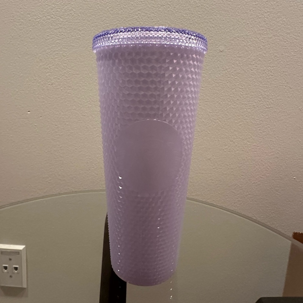Starbucks 2021 Lavender Lilac Purple Matte Studded 24oz Tumbler